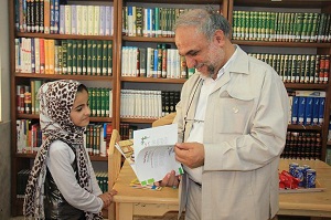 بازدید مشاور دبیر کل کتابخانه ها از کتابخانه های بوشهر